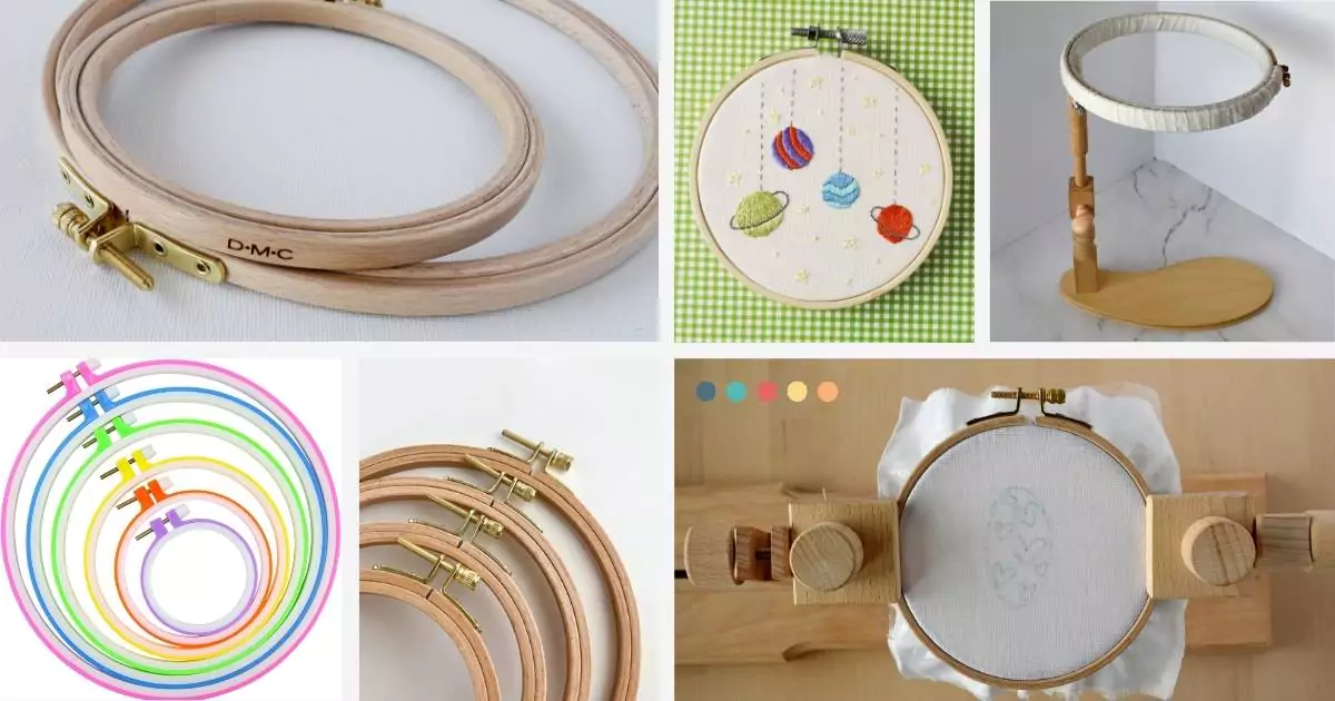 Best Hand Embroidery Hoops for Modern Stitching updated feat image