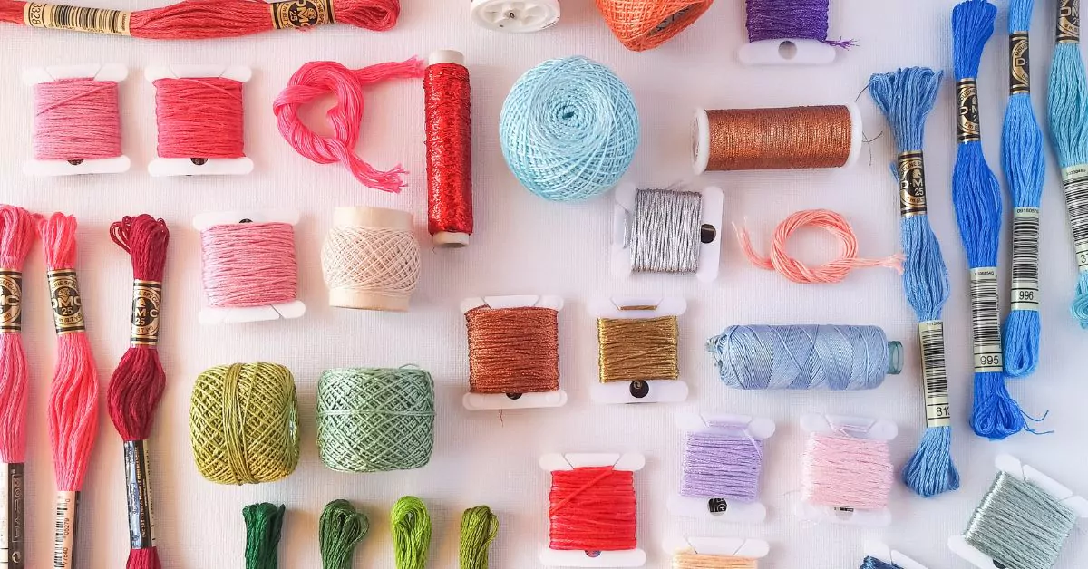 Embroidery floss and threads 5