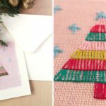 Christmas Card Tutorial: Make a Greeting Card With Hand Embroidery