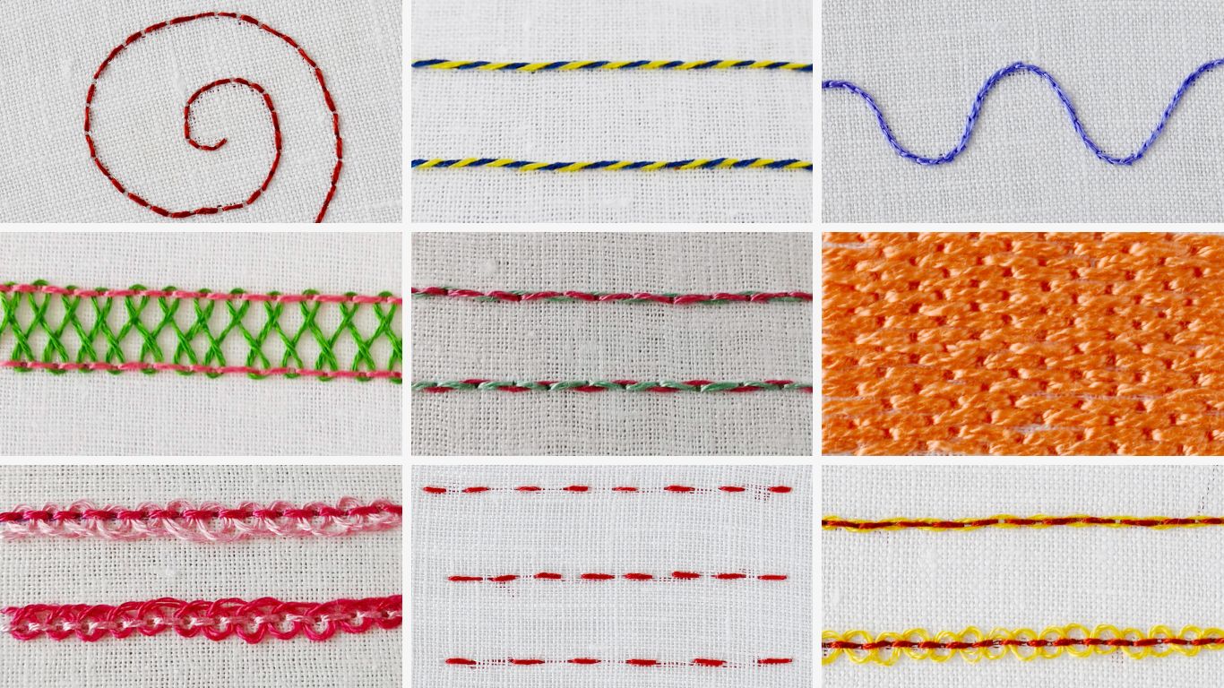 Backstitch and its variations