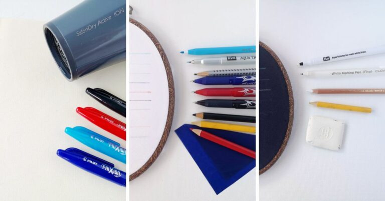 How to clean pattern transfer marks from fabric