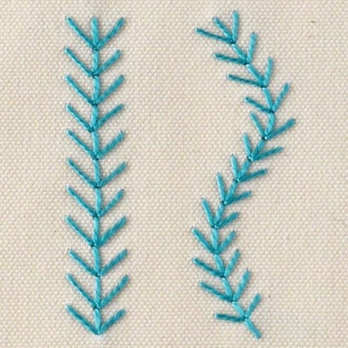 Fern stitch