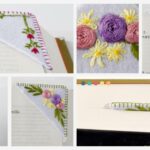 Hand Embroidered Corner Bookmark: A Step-by-Step Guide to Crafting a heartfelt gift for a book lover
