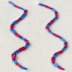 Embroidery stitch: Magic Chain Stitch