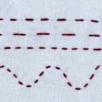 Embroidery stitch: Running stitch
