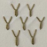 Embroidery stitch: Bulls Head Stitch
