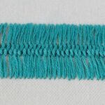 Embroidery stitch: Closed Cretan Stitch