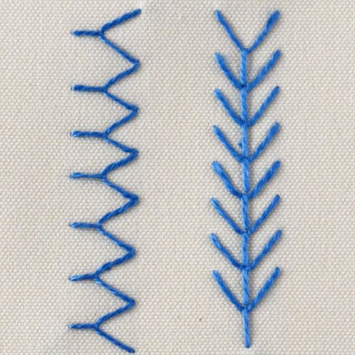 Connected Fly Stitch