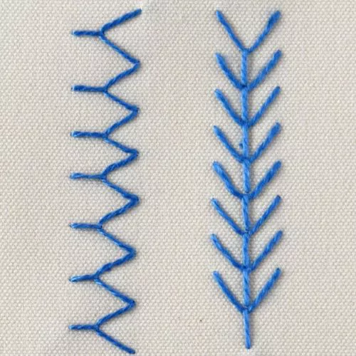 Connected Fly Stitch