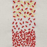 Embroidery stitch: Seed stitch