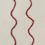 Embroidery stitch: Split stitch