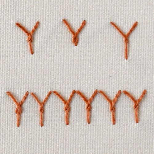 Twisted Fly Stitch