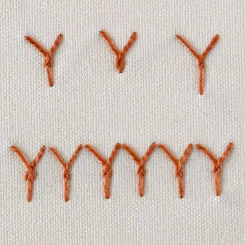 Twisted Fly Stitch