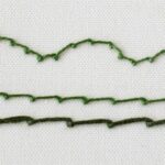 Embroidery stitch: Scroll Stitch