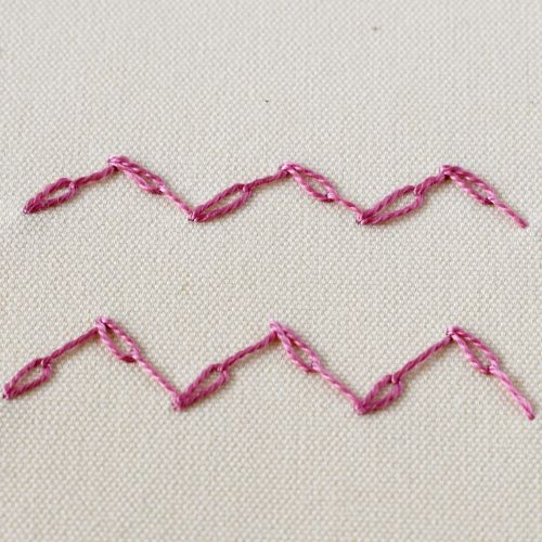Feathered Chain Stitch