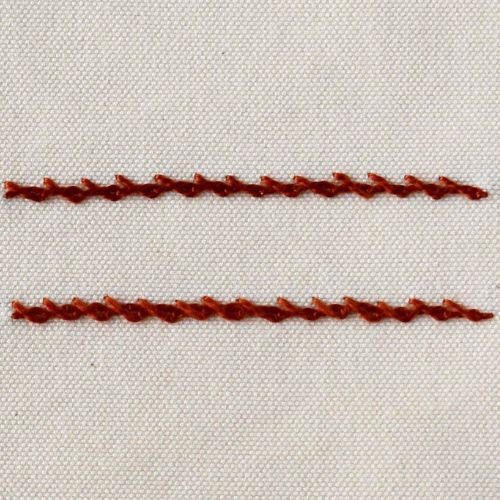 Twisted Chain Stitch