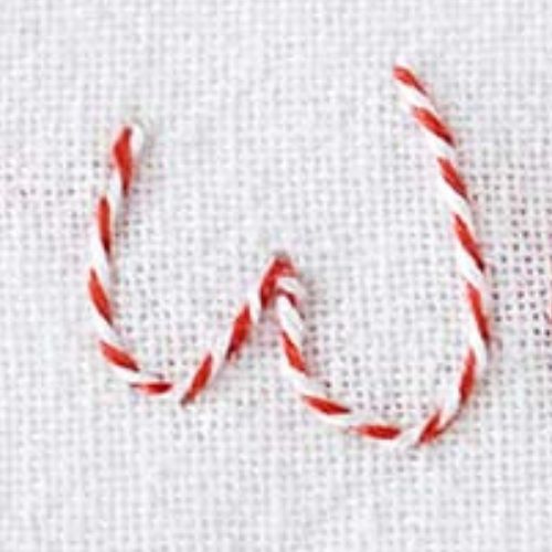 Whipped back stitch