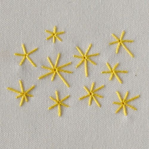 Eyelet Star Stitch