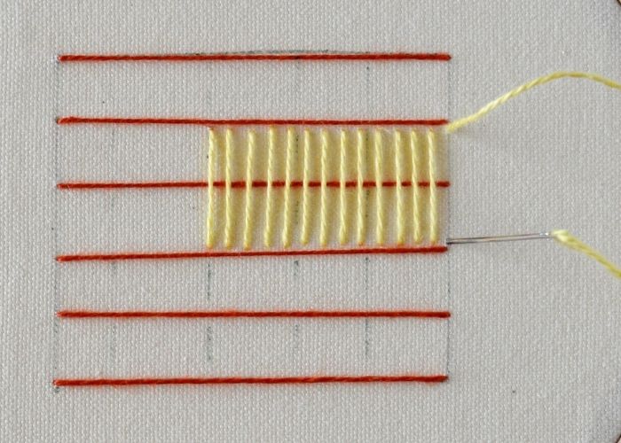 Burden Stitch Step 6