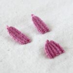 Embroidery stitch: Detached Woven Picot Stitch