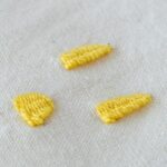 Embroidery stitch: Woven Trellis Stitch