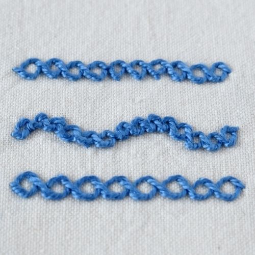 Knotted Chain Stitch