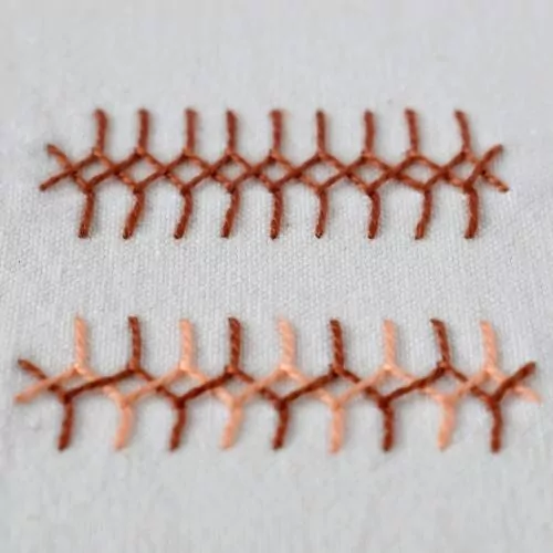 Double Cretan Stitch