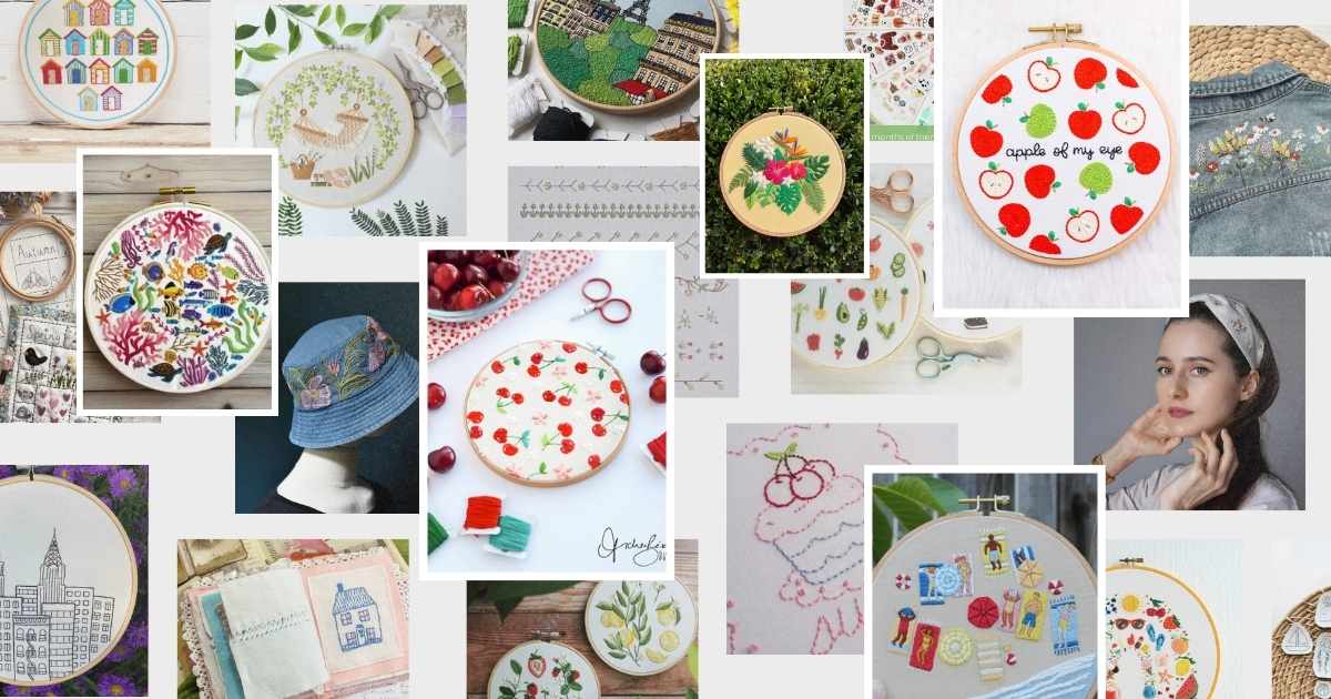 Embroidery Ideas for Summer - Hand Embroidery Inspiration And Patterns - main image
