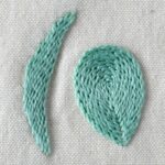 Embroidery stitch: Stem Stitch Filling