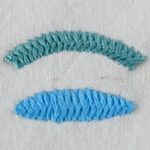 Embroidery stitch: Otomi Stitch