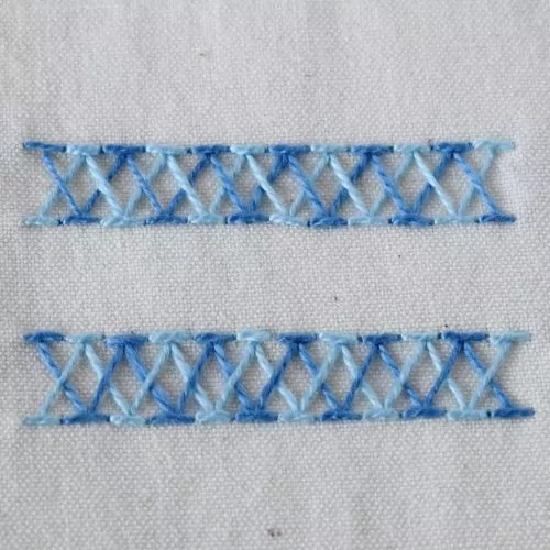 Double Chevron Stitch