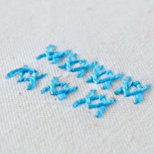 Reversed Fly Stitch